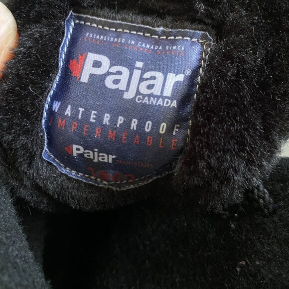 Women's Black Fur-Lined Ankle Boots - Picture 12 of 16